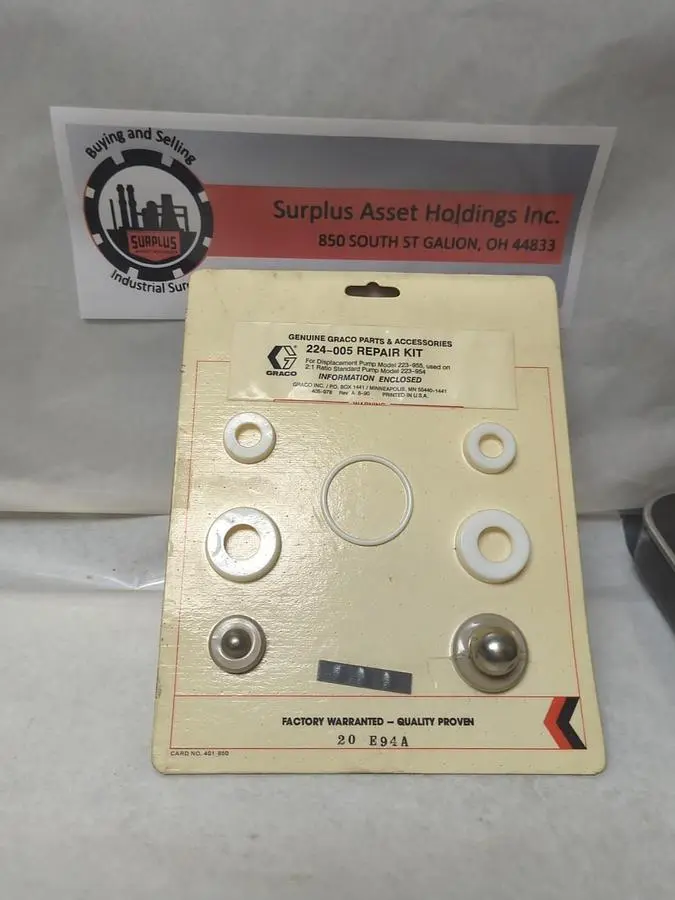 Used GRACO 224-005 Misc Electrical & Power Parts | Surplus Asset Holdings #1218320