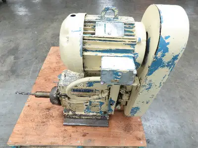 Racine S-150J Drill Unit 3 Ph 230/460V 3 HP 500RPM Horizonal Boring Mill Lincoln