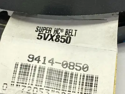 USED GATES SUPER HC MOLDED NOTCHED BELT 85" LENGTH