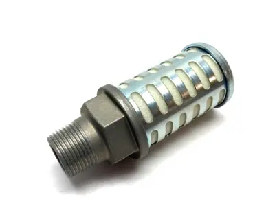 New | in-Stock SMC Pneumatic Silencer 3/4" NPT Metal Body Muffler Equipment Michigan US | Maverick Industrial Sales #1391335