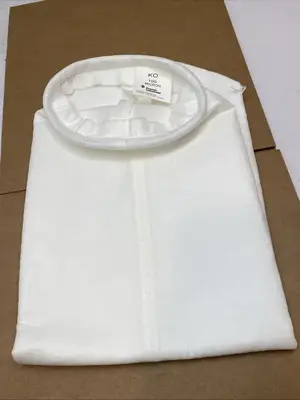 NEW PENTAIR 100 MICRON SIZE 2 POLYPROPYLENE FELT BAG FILTER 7"
