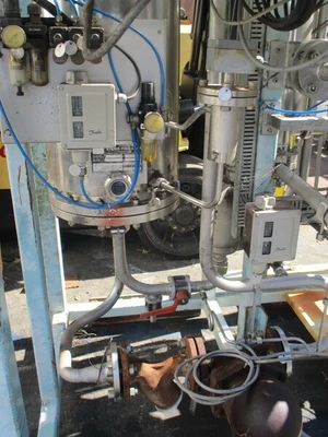 Steris Finn Aqua #1500-S-1, Pure Steam Generator, single still with pump
