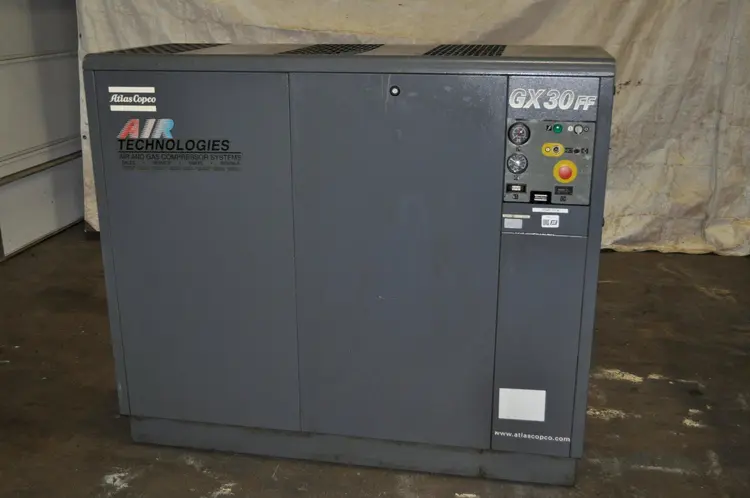 Used 2006 ATLAS COPCO GX30FF Rotary Screw & Sliding Vane Air Compressors Ohio US | D & D Industries #437733