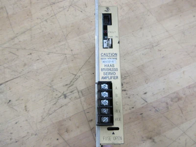 USED 1998 USED HAAS PARTS AND TOOLING BRUSHLESS SERVO AMPLIFIER #4015J-A