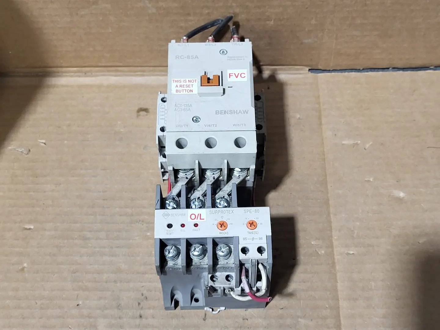 Used BENSHAW RC-85A Switchgears British Columbia CA | Lenmark #1437072