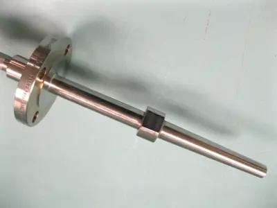 NEW Daily Thermetrics 1 1/2" 150# Flanged Thermocouple 12.25" Probe F20