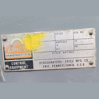Eriez 2ft Wide x 68in Long Vibrating Pan Feeder