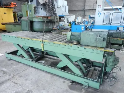 USED ROLLER CONVEYOR/SCISSORLIFT 3400 MM - 3 TON