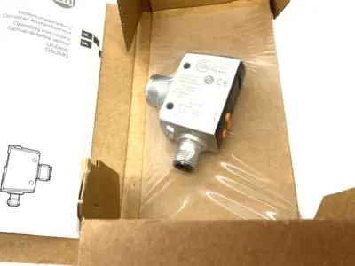 USED IFM LASER DISTANCE SENSOR RECTANGULAR, M18 HOUSE