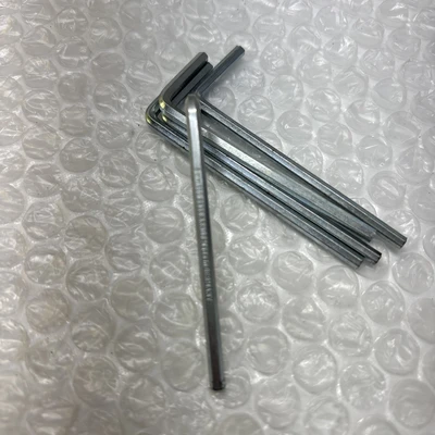 **Preowned (5) 4mm (5) 3mm Hex Allen Key, L-Wrench, ISO 2936 B+F #