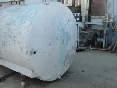 SPC7509  Tank 2800 gallon horizontal tank, Stainless Steel Contact Parts