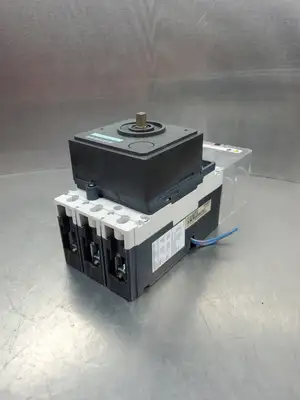 USED Siemens HDX3B060F 60A Breaker w/3VL9300-3HF01 Control Switch