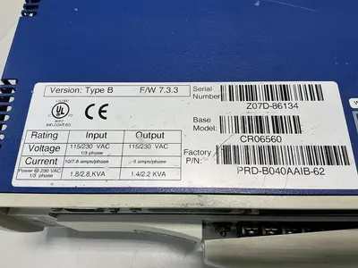 USED KOLLMORGEN CR06560