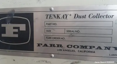 Used FARR CO C3 Dust Collectors Illinois US | Aaron Equipment #83858