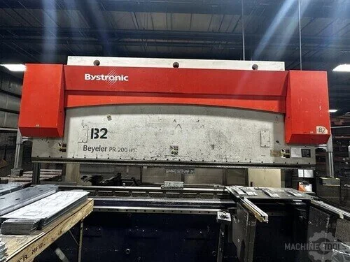 Used BYSTRONIC PR 200 X 4100 Press Brakes Wisconsin US | Mac-Tech #400569