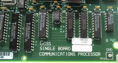 USED GOSS E29923-1 COMMUNICATION PROCESSOR E299231