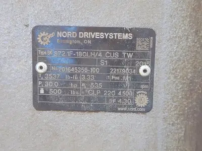Used NORD SK972.1F 180LH/4 Motors (misc) British Columbia CA | Lenmark #259632