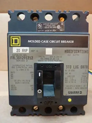 USED SQUARE D FAL360201212