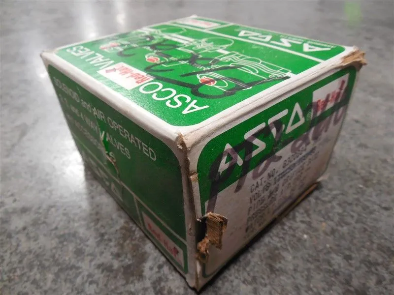 ASCO 8320B84 Red Hat Solenoid Valve New NIB