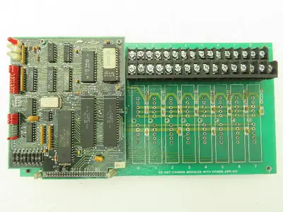 OPTO 22  8-Space Relay Board 001866