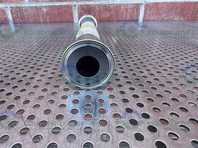 USED AFLEX PHARMALINE 1815-FH-005  SILICONE HOSE 12" W/ 1" SANITARY FITTING