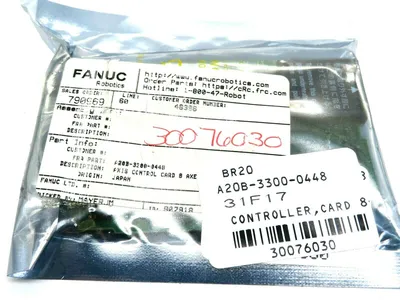 NEW FANUC ROBOTICS A20B-3300-0448 AXIS CONTROL CARD A20B33000448