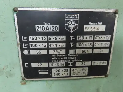 Used PEDDINGHAUS _UNKNOWN_ Miscellaneous MRO Indiana US | Arrow Industrial #610138