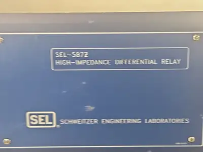 DPAC SEL-587Z High-Impedance Differential Relay PN:0587Z0X625312XX (BIN731)