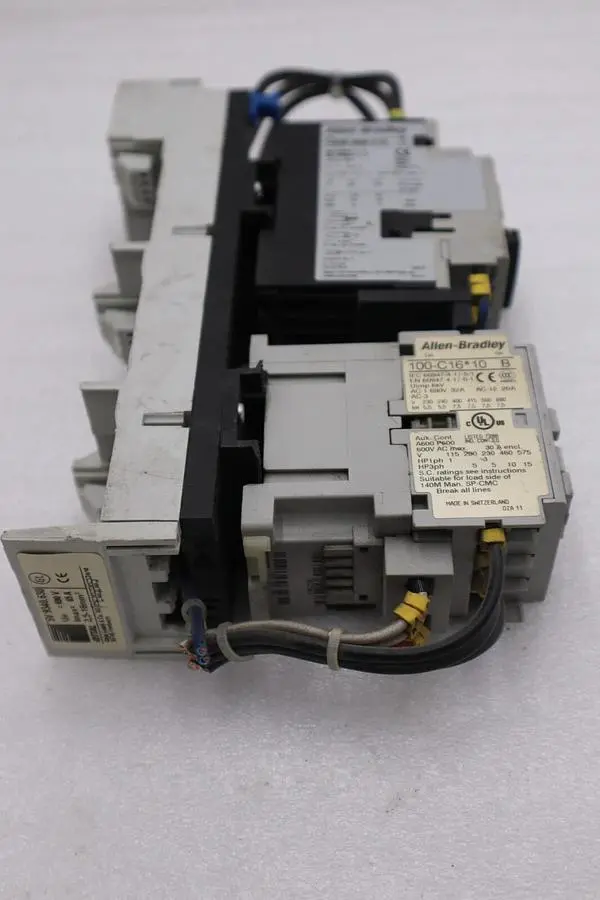 Allen Bradley 140M-D8N-C16/ 100-C16*10 Motor Circuit Protector STOCK 3987-A