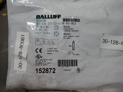 NEW BALLUFF BES 516377E3CS4PU00,3