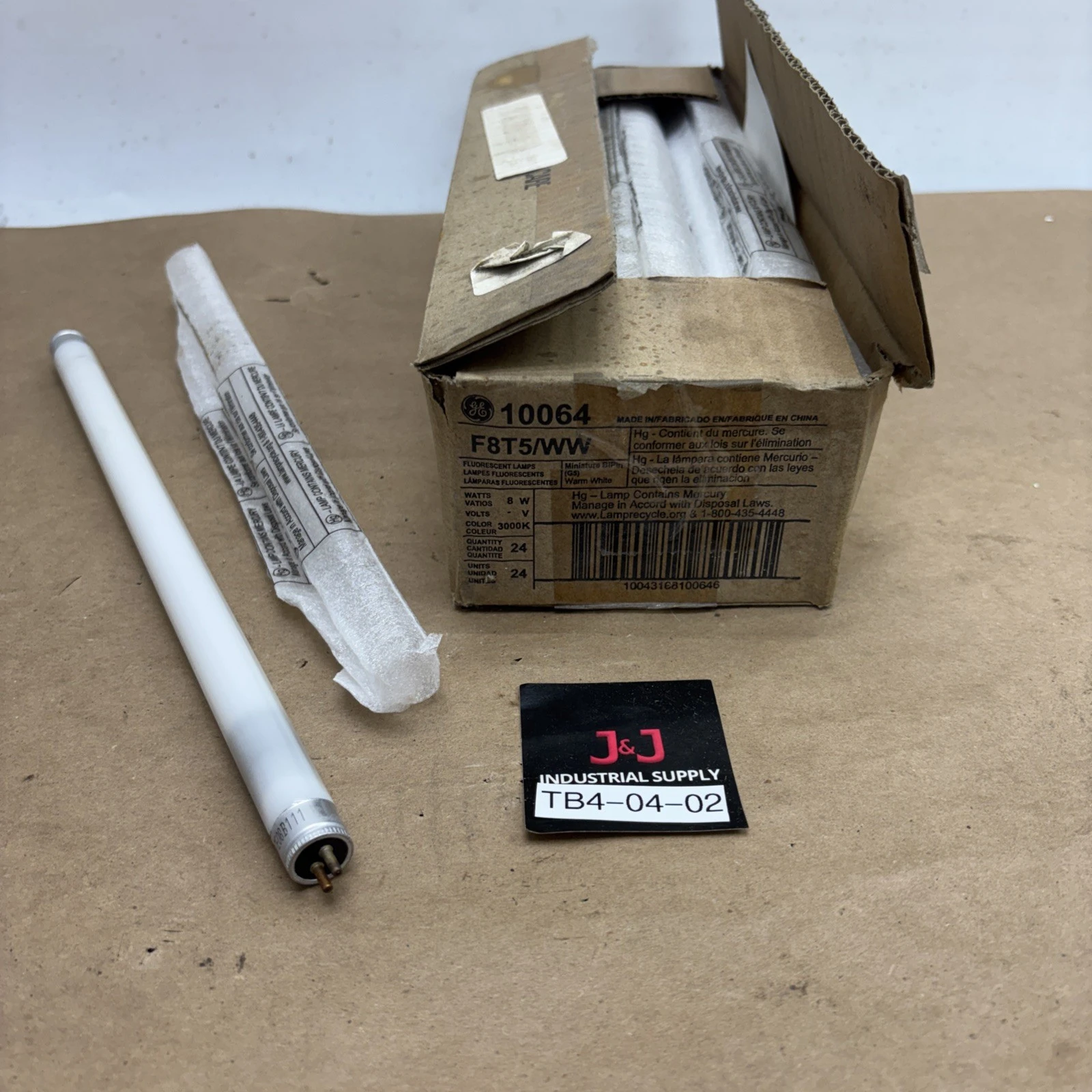 New | in-Stock GE F8T5/WW Lighting Indiana US | J&J Industrial Supply #1329151