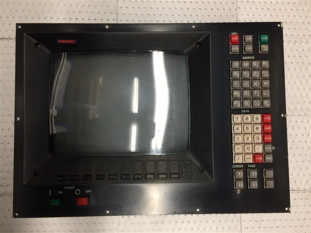 USED FANUC A02B-0060-C033    -MDI/CRT UNIT     CHASSIS FAMILY