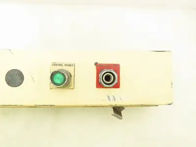 Hoffman F-44T24HC Hinged Cover Wiring Trough Electrical Box Gutter 24x4x4"