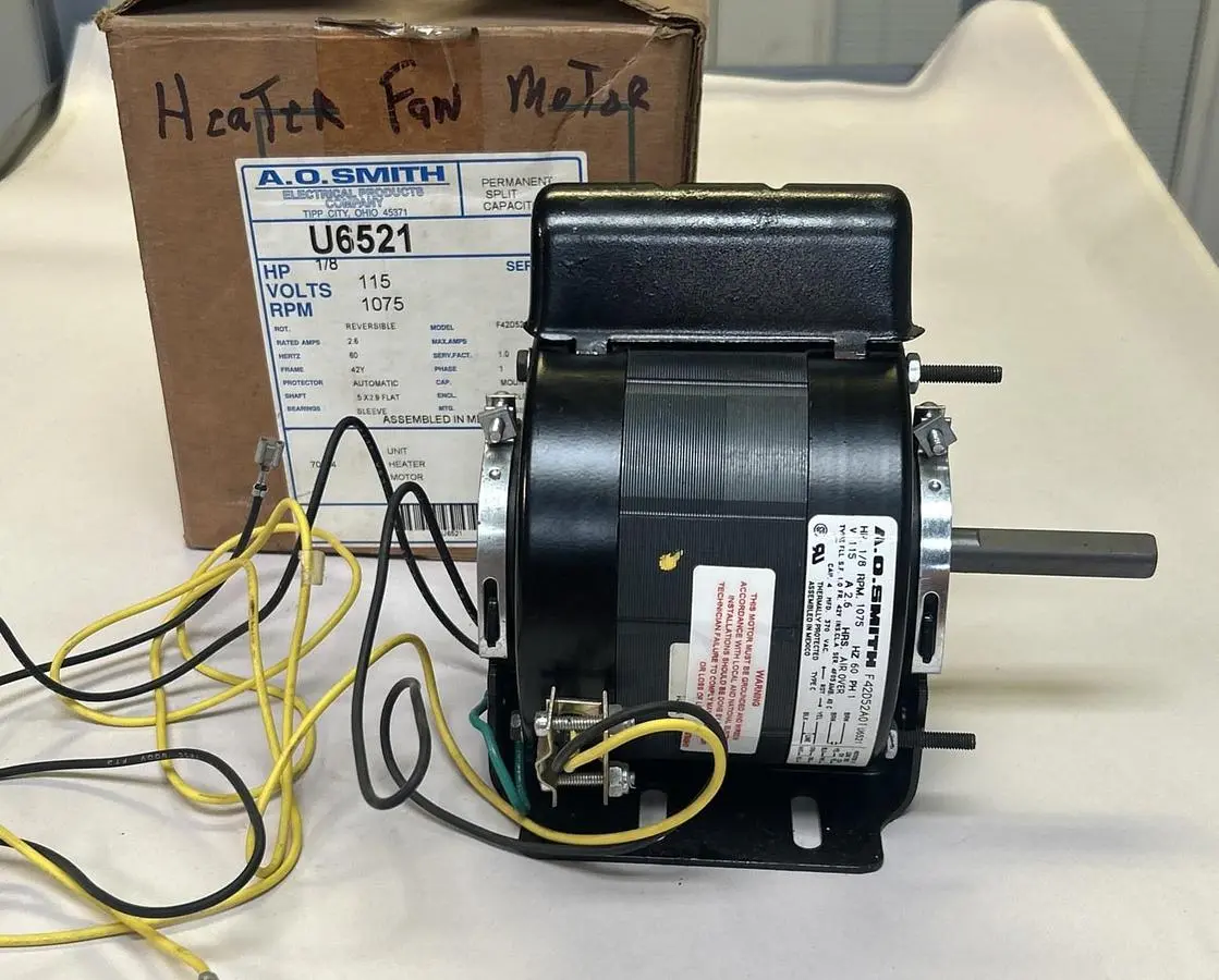 New | in-Stock AO SMITH U6521 Industrial Controls Ohio US | Surplus Asset Holdings #1425536