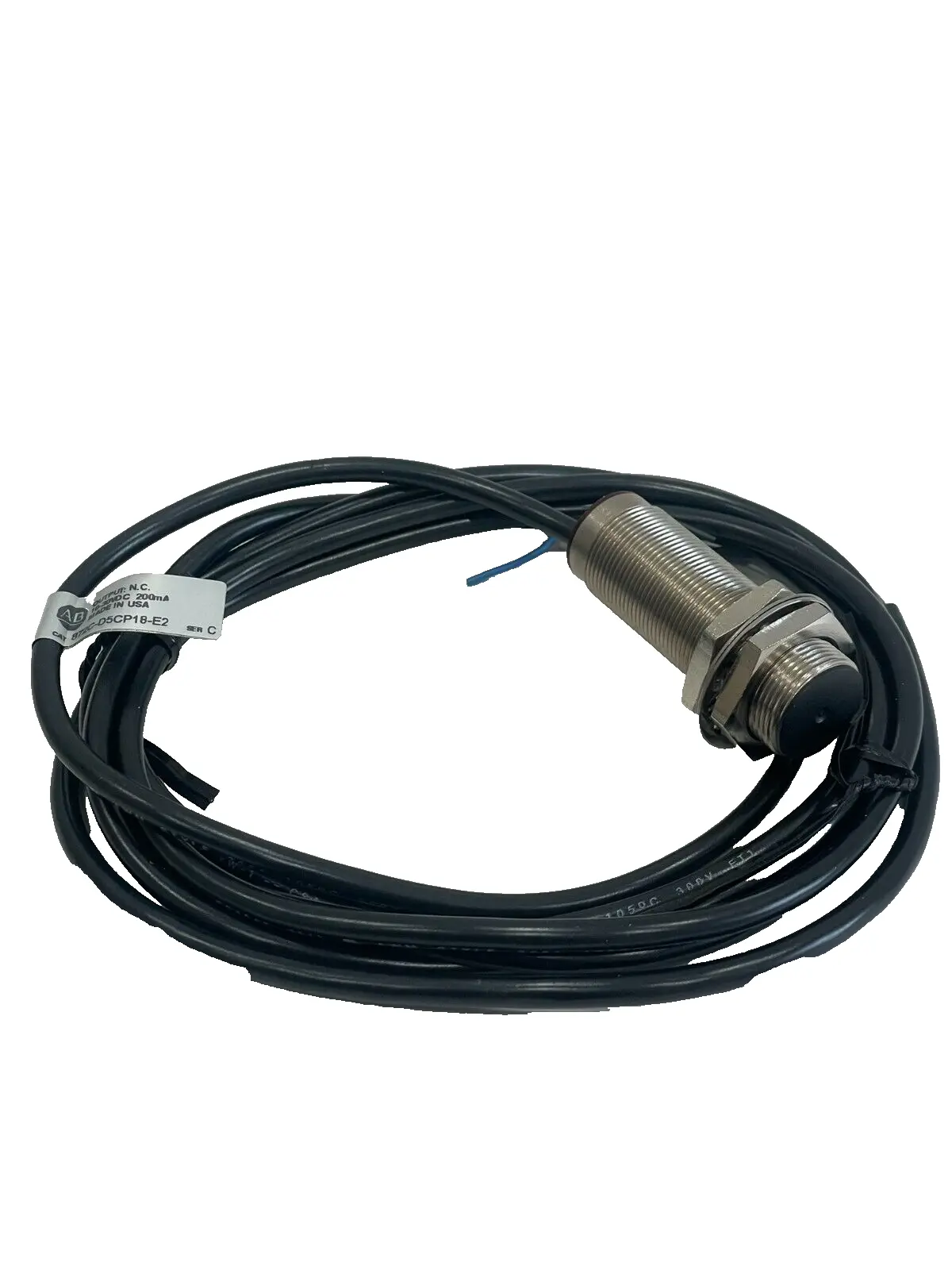 ALLEN BRADLEY 872C-D5CP18-E2 PROXIMITY SENSOR SER.C 872CD5CP18E2 NEW, SURPLUS
