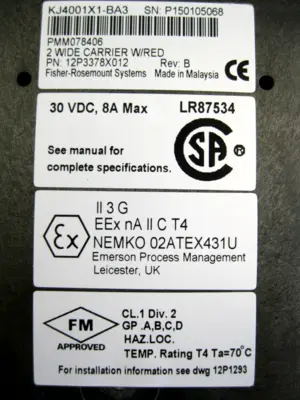USED Emerson DeltaV KJ1501X1-BC3