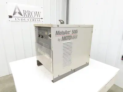 Motoman Motoarc 500i Robot Mig Welder 500A 460 VAC 3PH 100% Duty