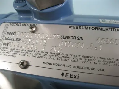 USED Micro Motion 2700 R11 DB ZEZZZ
