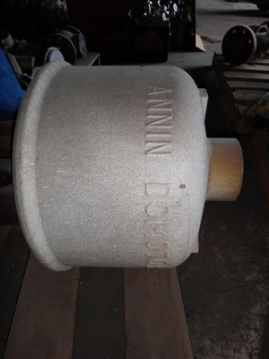 Annin 8" 300 Class, WCB Split Body Flanged Control Valve