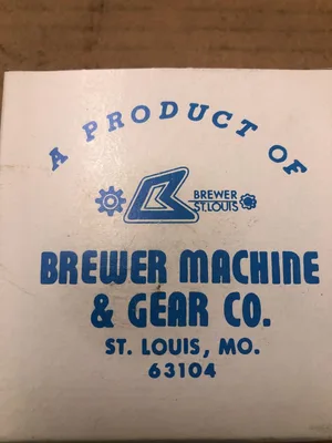 Brewer B4017H #40 Idler Chain Sprocket 0.5000″ Pitch 0.6350″ Bore 17 Teeth -NIB