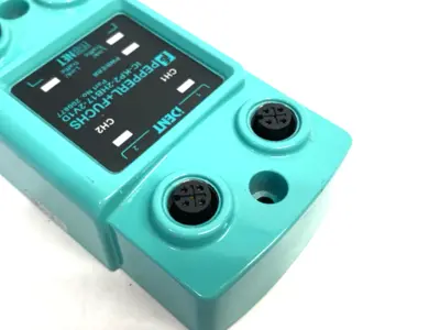 USED PEPPERL+FUCHS RFID EVALUATION UNIT IDENTCONTROL COMPACT CONTROL INTERFACE