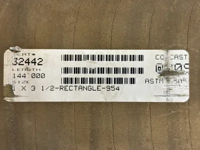 954 Aluminum Bronze Flat Bar 1″ x 3.5″ x 12″ lathe parts machining stock