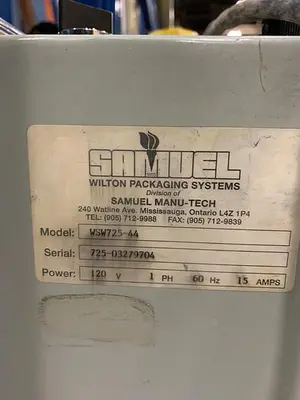 SAMUEL WSW725-44 44" RING WRAPPER - ORBITAL WRAPPER