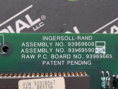 Ingersoll Rand 93969590 Interface Control Board 93969590 Used