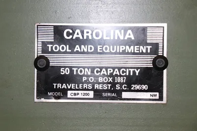 USED CAROLINA CBP 1200