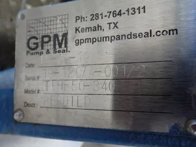 USED 2019 GPM TPHB50340