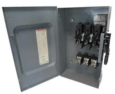 NEW SQUARE D H364 SAFETY SWITCH 200A 600V 3P