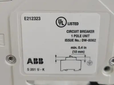 USED ABB S201-K4