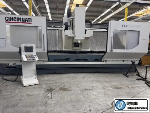 2008 CINCINNATI FTV 840-3700 Vertical Machining Centers | Olympia Technical Services
