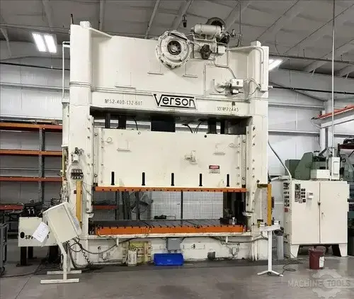 Used VERSON S2-400-132-60T Straight Side Presses Illinois US | Perfection Global, LLC. #395557